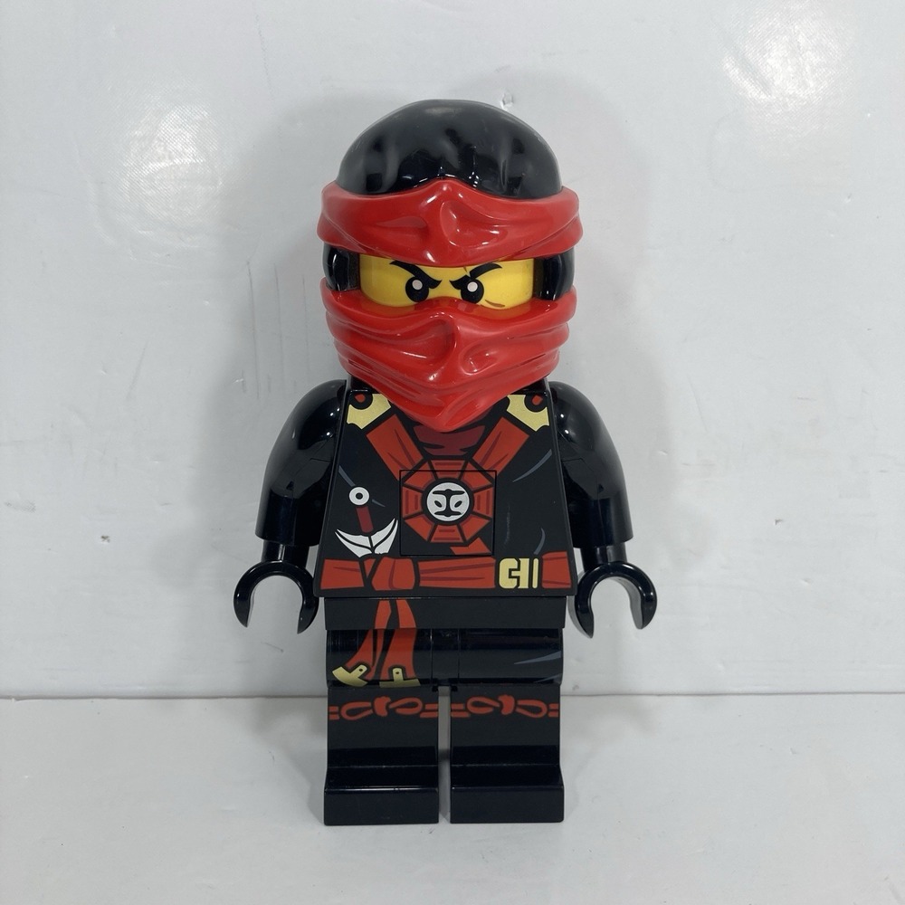 LEGO Ninjago Kai LED Torch Flashlight Night Light Red Ninja Figure Working 2015